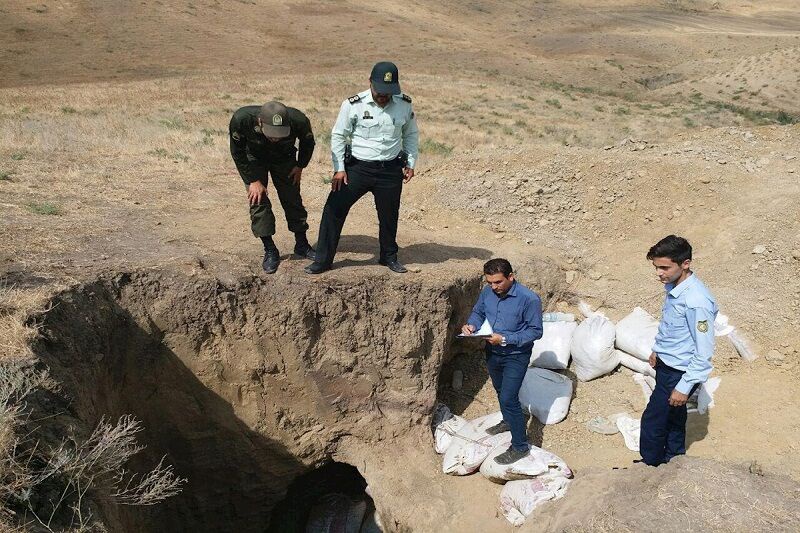 دستگیری حفاران غیرمجاز آثار تاریخی در سیوان ایلام