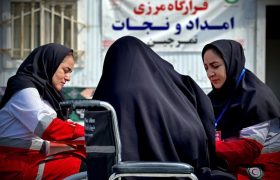 بهره مندی ۲ هزار زائر از خدمات هلال احمر ایلام
