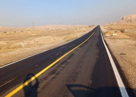پیشرفت ۶۰ درصدی پروژه روکش حفاظتی محور مهران – دهلران