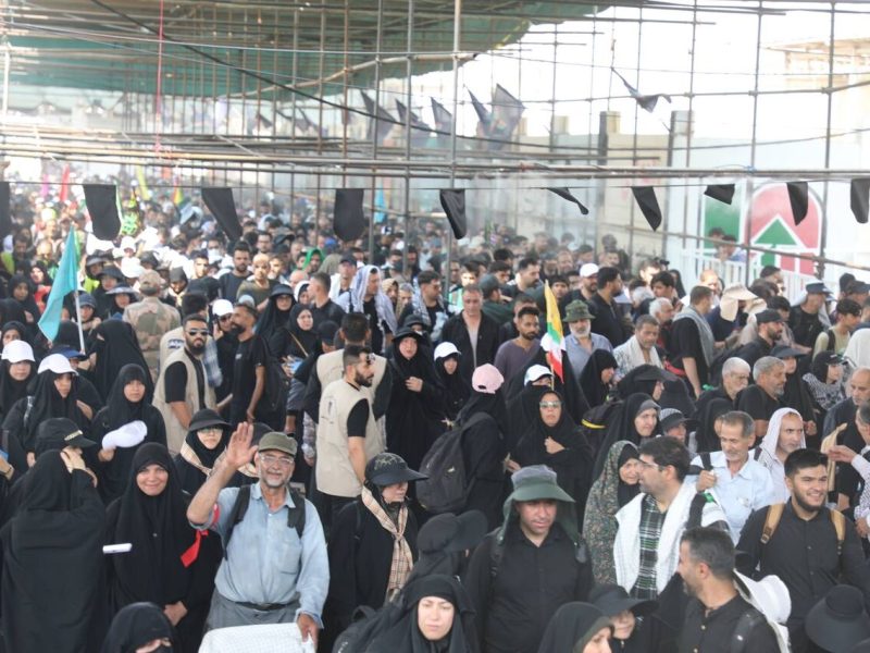 ثبت ۱۸۶ هزار تردد در مرز مهران تا عصر امروز / افزایش چشمگیر تردد زائران خارجی