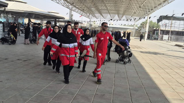 ۱۴۲ هزار خدمت هلال‌احمر ایلام به زائران اربعین در ۱۴ روز