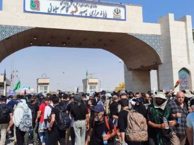 عبور بیش از یک میلیون و ۸۳۶ هزار نفر از مرز بین‌المللی مهران از ابتدای ماه صفر