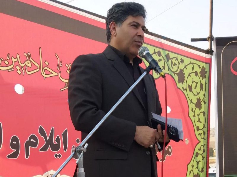 افتتاح موکب هنرمندان ایران–ایلام در سهراهی کارزان با حضور استاندار