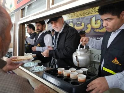 استقبال گسترده زائران اربعین از موکب شرکت گاز استان ایلام/ ارائه بیش از ۱۰۰ هزار خدمت در کمتر از یک هفته