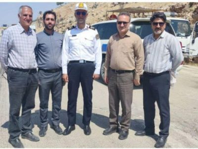 بازدید رئیس پلیس راهور کشور از محور قلاجه با هدف ارتقاء ایمنی جاده‌ای