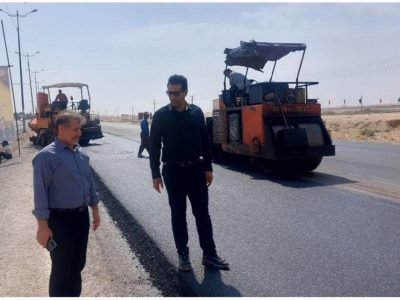 ۵کیلومتر مسیر مهران- مرز تا پایان هفته جاری شش بانده می شود