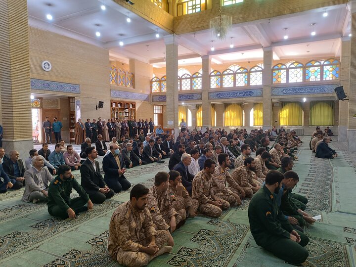 مراسم گرامیداشت هفتمین روز شهادت سردار شهید حاج «نظر همتی» در ایلام برگزار شد