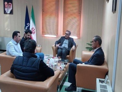مدیریت جدید کشتارگاه سپیدمرغ مانشت ایوان با مدیرکل دامپزشکی ایلام دیدار کرد