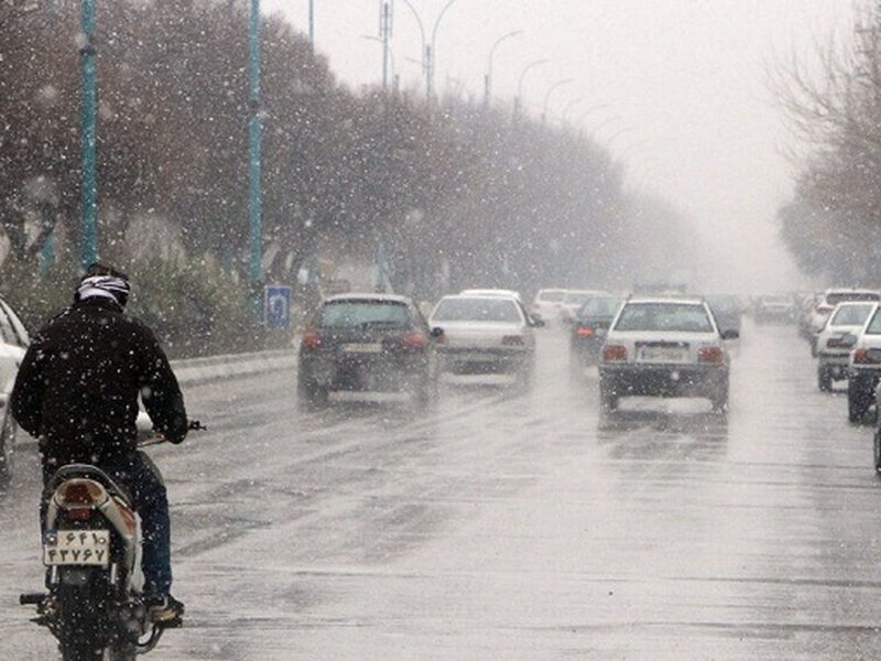 بارش گسترده باران و برف در ایلام؛ ایوان با ۶۶ میلیمتر بیشترین بارندگی را ثبت کرد